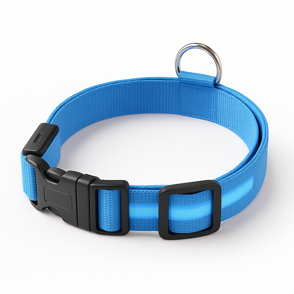 GlowSafe™ Adjustable LED Dog Collar™