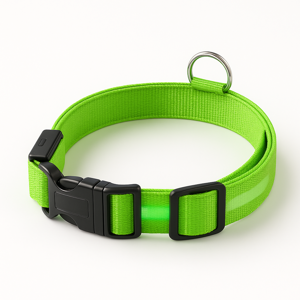 GlowSafe™ Adjustable LED Dog Collar™
