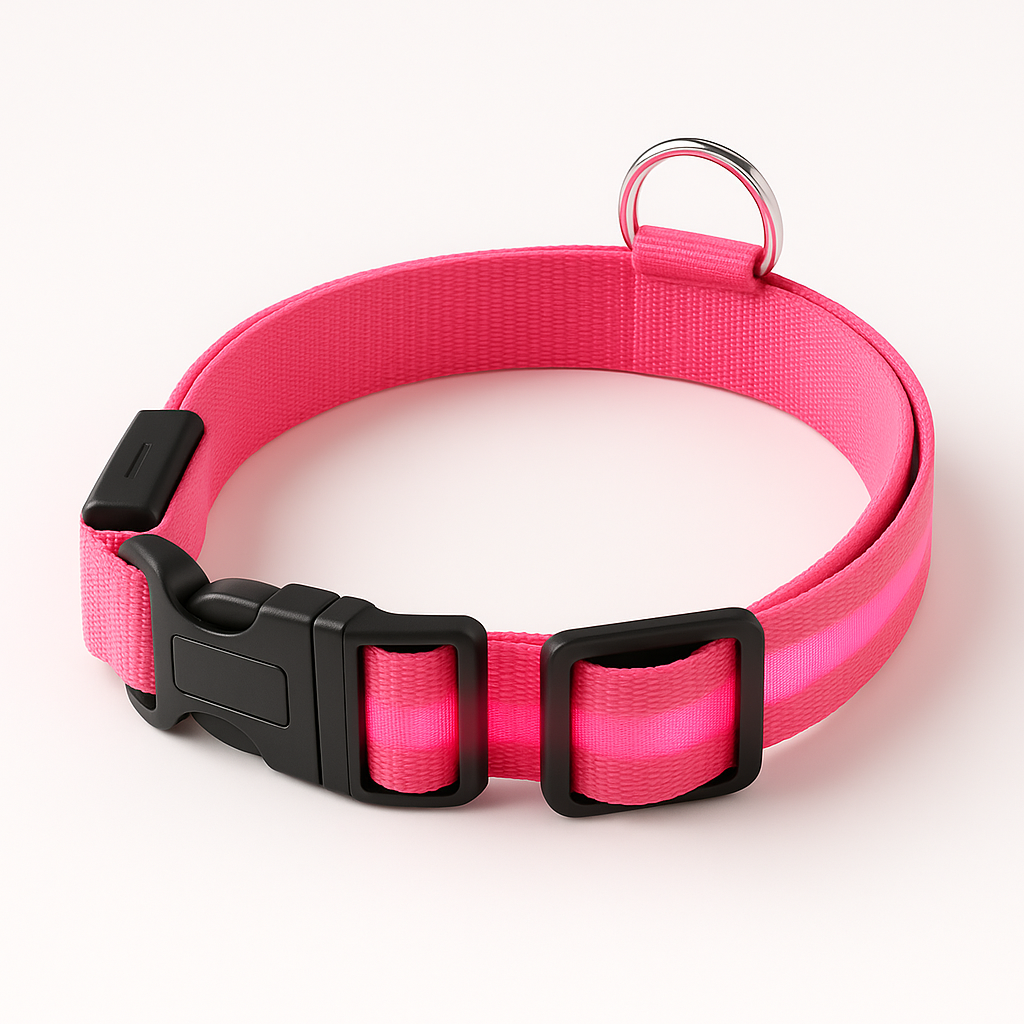 GlowSafe™ Adjustable LED Dog Collar™